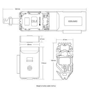 A10 SPEC-OPS BIFOLD POCKET ADAPT™ WALLET DangoProducts