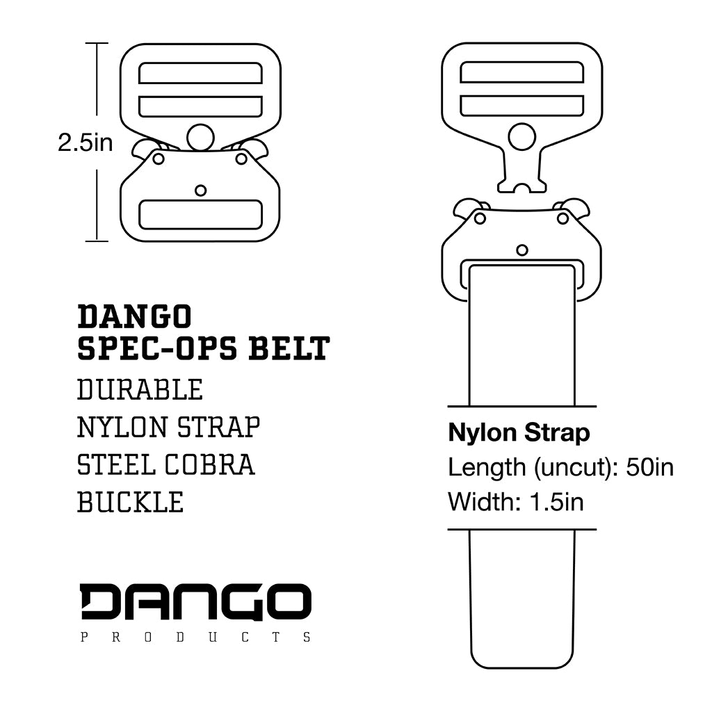 DANGO SPEC-OPS BELT BUNDLE - ALL 3 COLORS DangoProducts