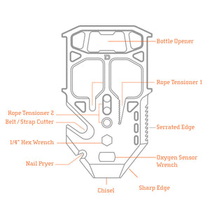 M1 MAVERICK™ BIFOLD WALLET - SPEC-OPS - 4 POCKET DTEX DangoProducts