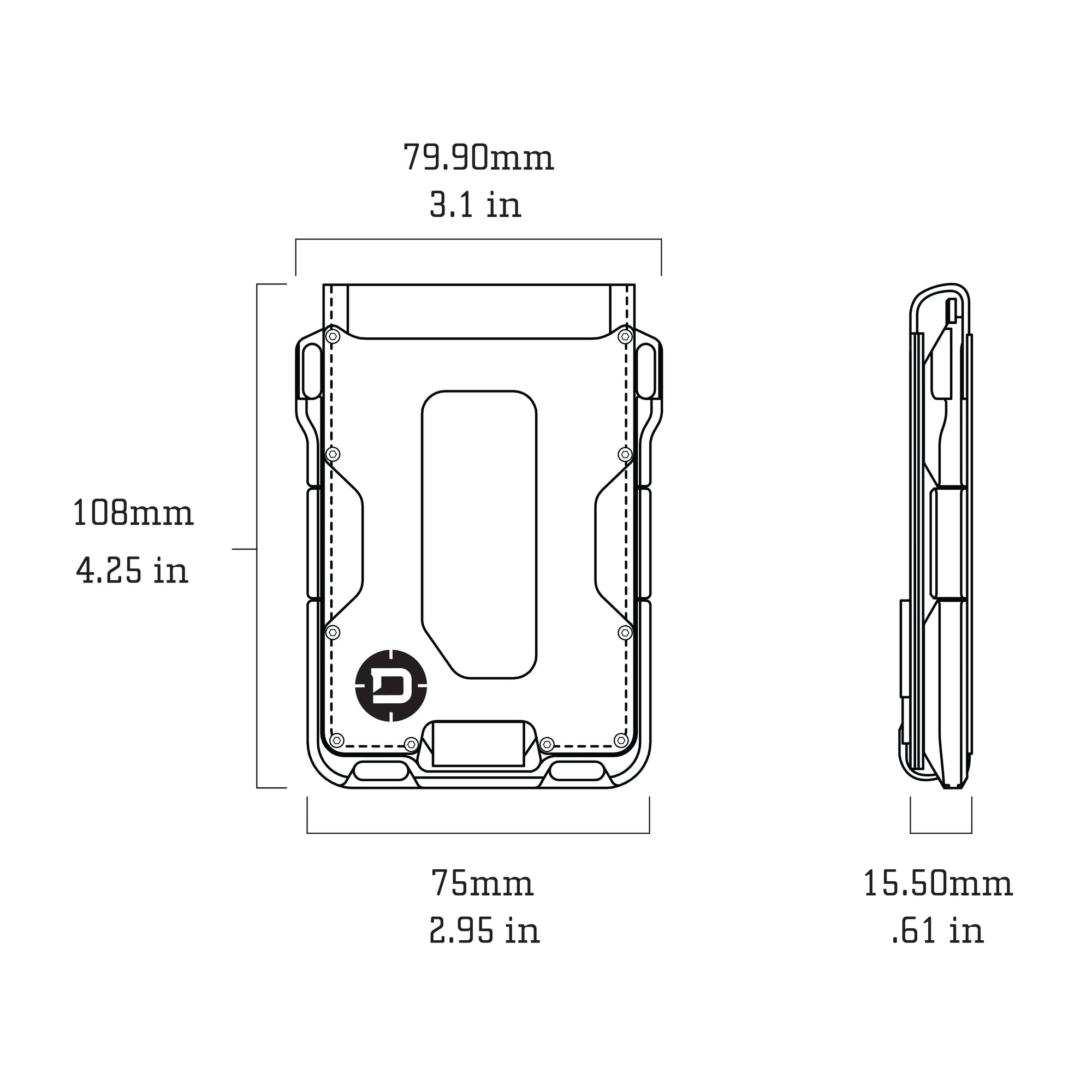 M1 MAVERICK™ BIFOLD WALLET - SPEC-OPS - 4 POCKET DTEX DangoProducts