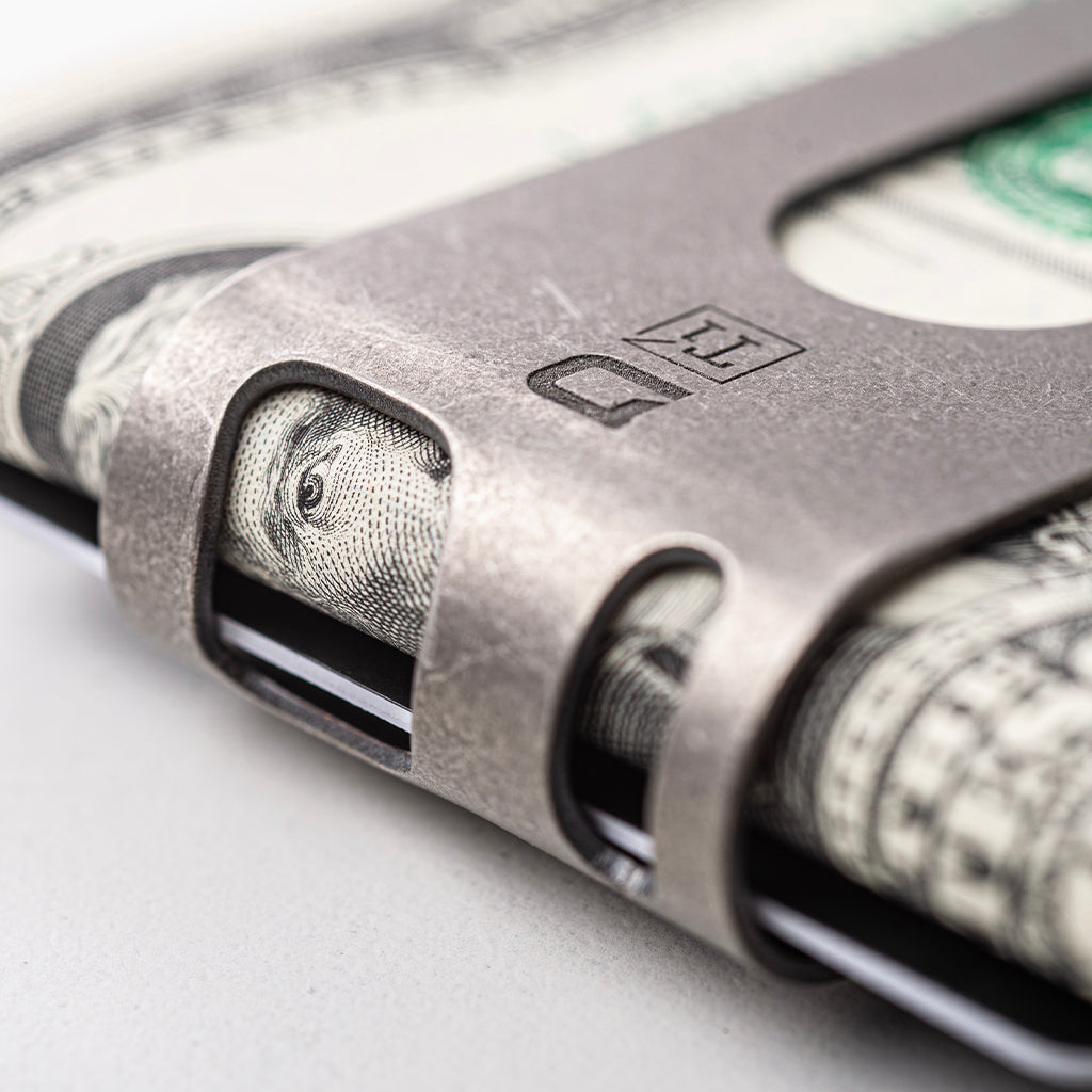 MC02 TITANIUM MONEY CLIP DangoProducts